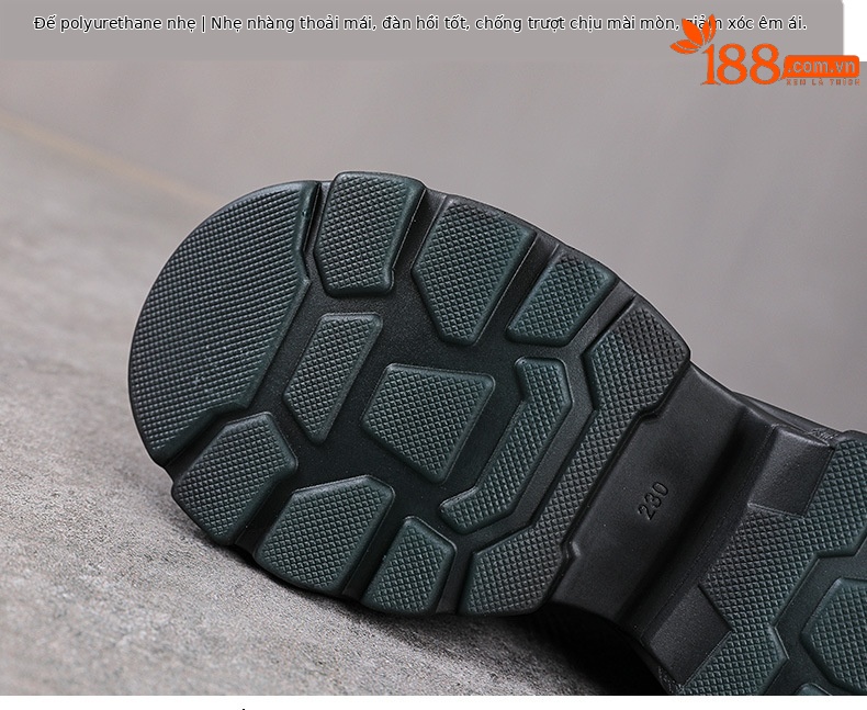 Sandal cao gót nữ mũi hở đế platform 11 cm da bò thật kiểu La Mã — màu đen chi tiết 7
