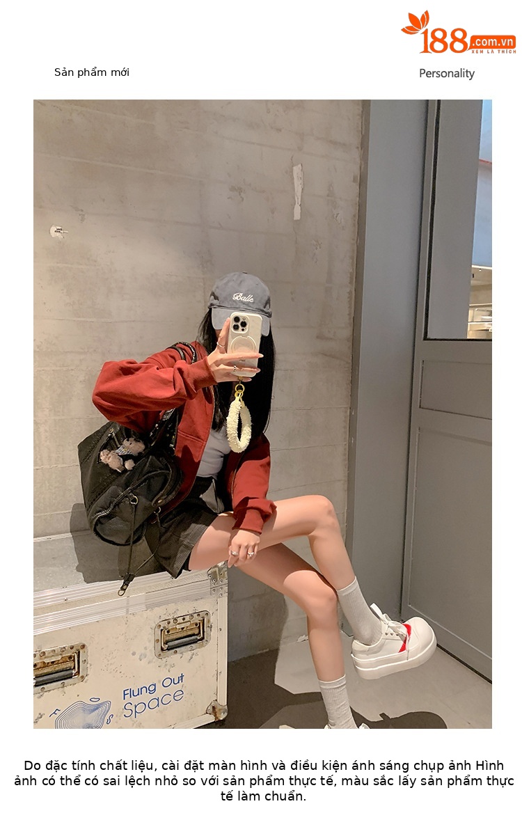 Giày sneaker nữ chunky đế dày tăng chiều cao, phối màu cổ điển — màu đen, màu trắng chi tiết 1
