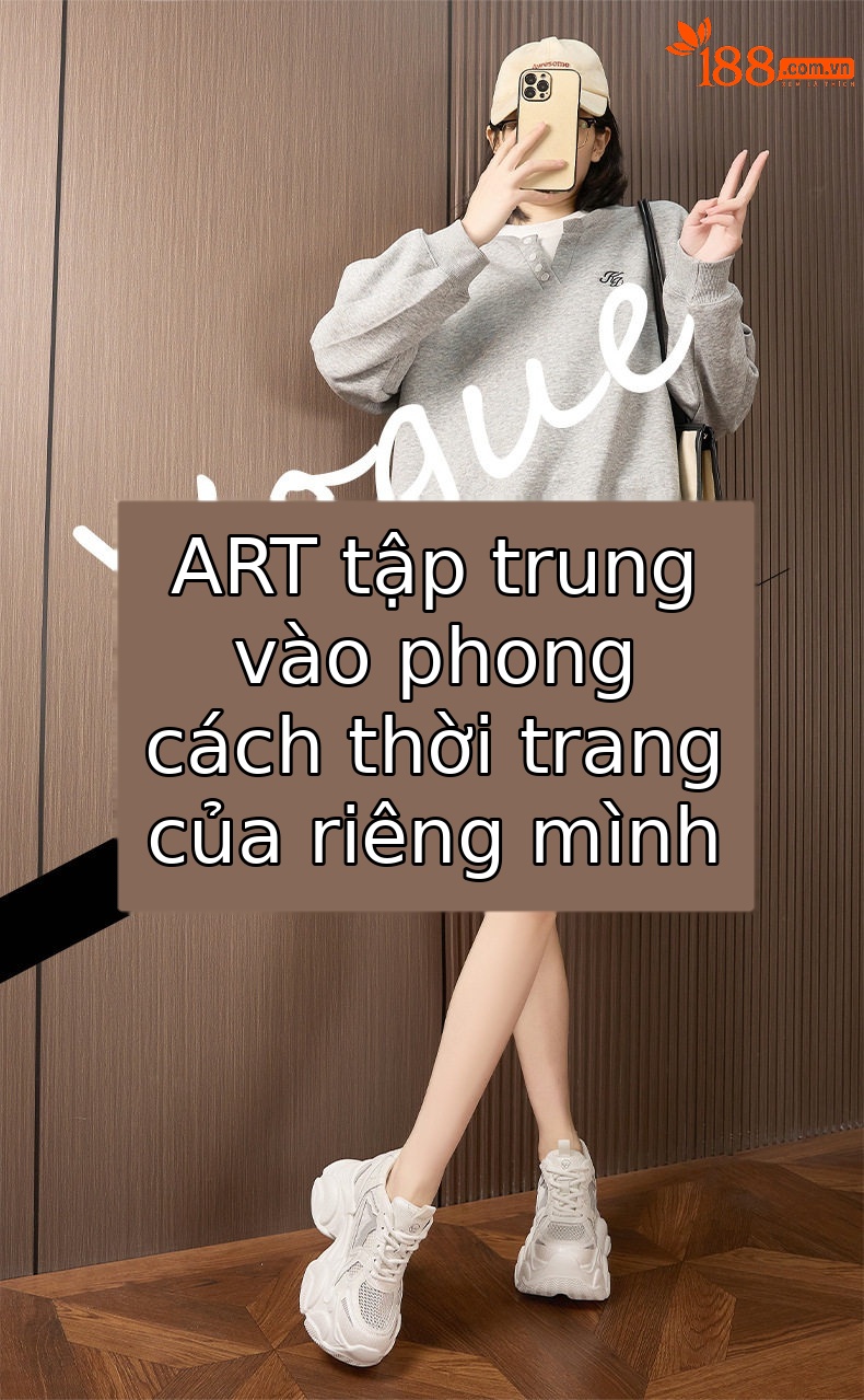 Giày sneaker nữ chạy bộ mesh thoáng đế dày êm ái — Trắng, Cam, Xám chi tiết 1