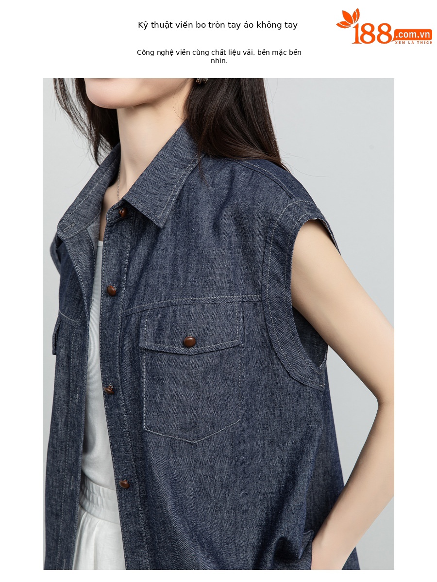 Áo hai dây nữ satin cổ V phối ren — Xanh da trờicolor