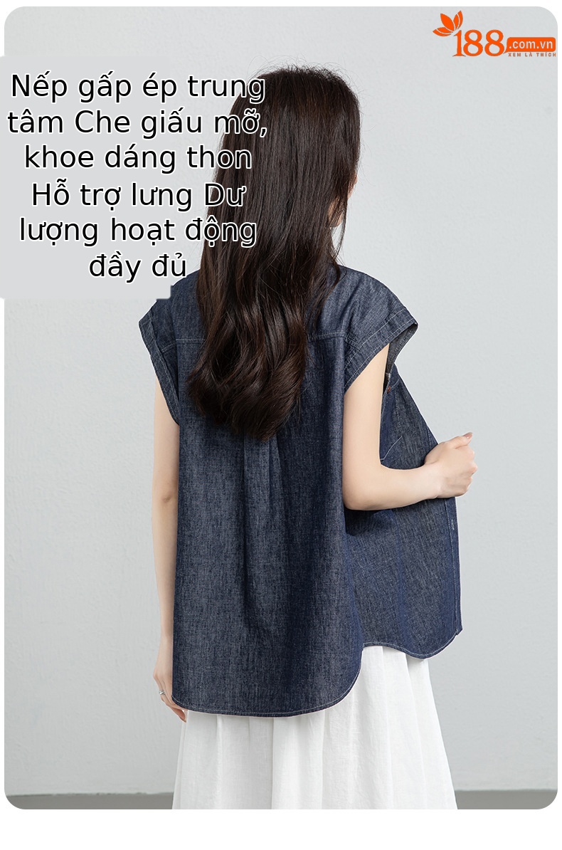 Áo hai dây nữ satin cổ V phối ren — Xanh da trờicolor chi tiết 13