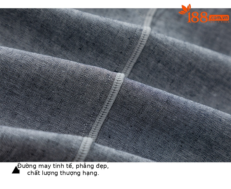 Áo hai dây nữ satin cổ V phối ren — Xanh da trờicolor chi tiết 17