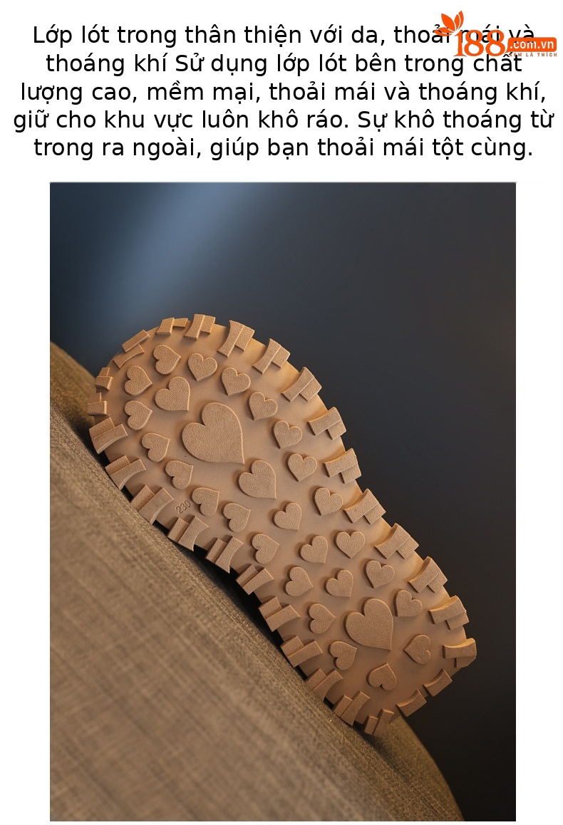 Giày sneaker nữ đế dày tăng chiều cao lưới thoáng khí phong cách dad sneaker — màu be chi tiết 8