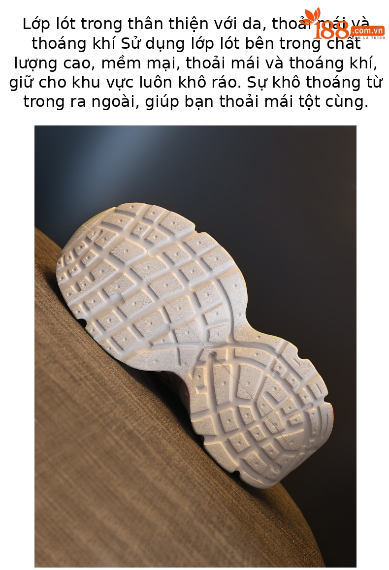 Giày thể thao nữ đế dày lưới thoáng khí phong cách dad sneaker — Trắng vàng chi tiết 9