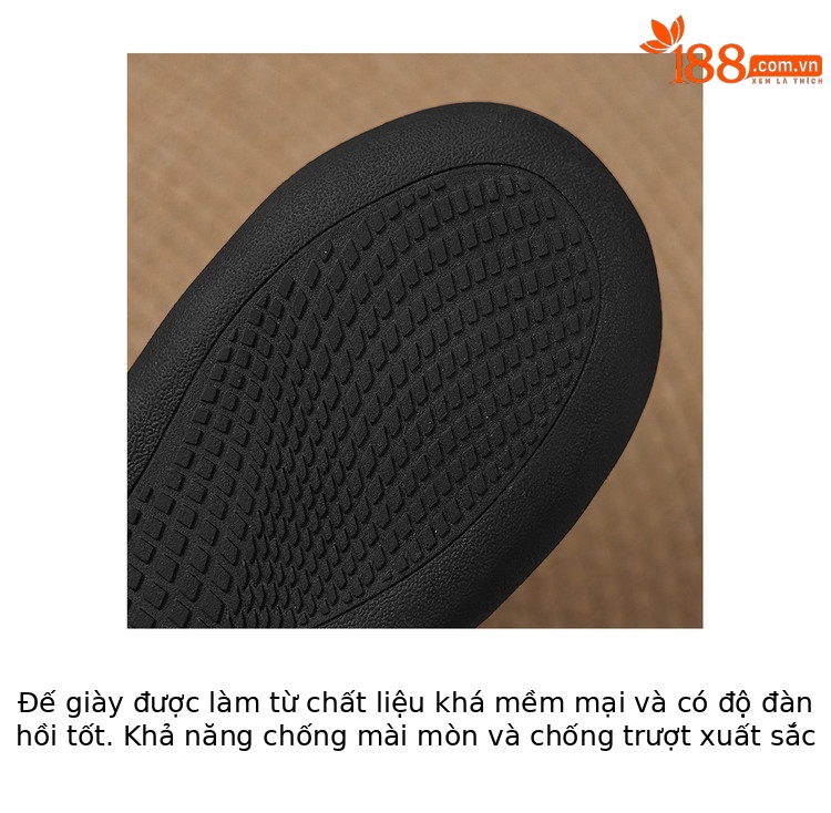 Giày sneaker nữ chunky đế dày da dê phối màu cao cấp — màu đen, màu trắng ngà chi tiết 8