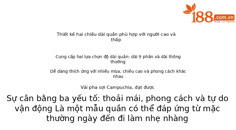 Quần jean nữ ống rộng cạp cao 4 chiều co giãn dáng suông dài 9 phần — Màu xanh - chiều dài quần lửng (94M) chi tiết 2