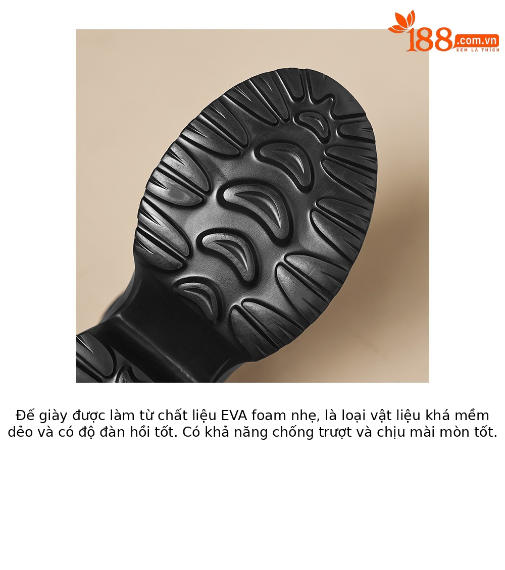 Sandal nữ da bò cao gót 12cm đế xuồng tăng chiều cao mùa hè — màu đen, màu trắng ngà chi tiết 22