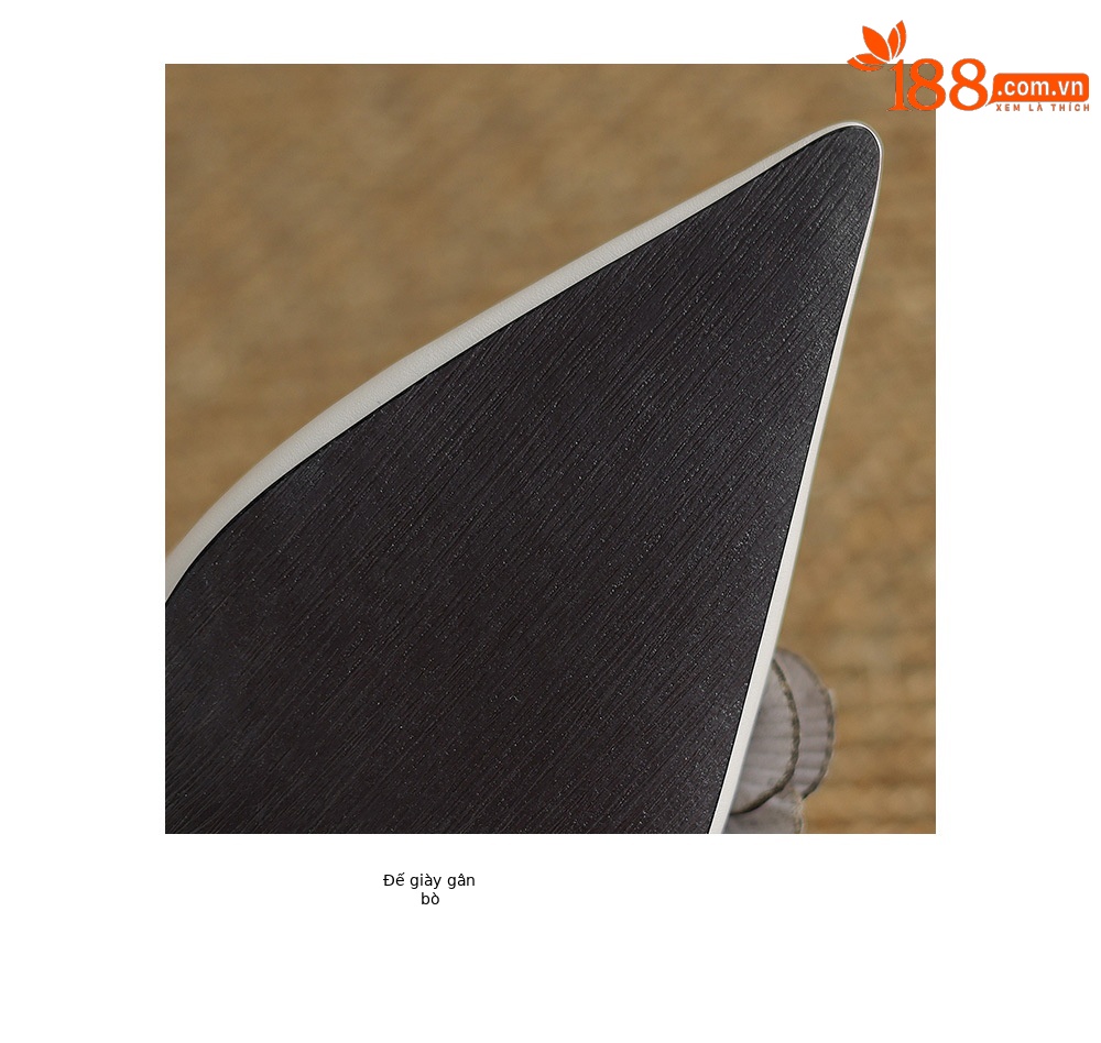 Sandal cao gót nữ hở mũi phong cách vintage, gót 6.5 cm, họa tiết hoa sơn trà — đen chi tiết 21