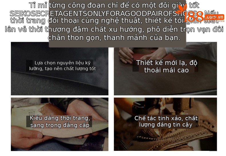 Sandal cao gót nữ da bò thật đế xuồng hở mũi phong cách La Mã — màu đen chi tiết 13