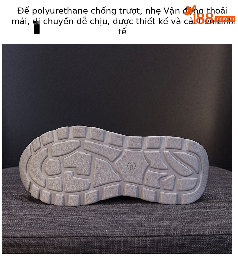 Giày sneaker nữ đế dày tăng chiều cao lưới thoáng khí mùa hè — Tím 5039, Trắng 5039, Vàng 5039 chi tiết 8