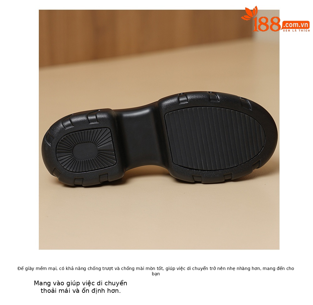 Sandal cao gót nữ mũi nhọn quai ngang đế xuồng da bò — màu đen, màu mơ chi tiết 19