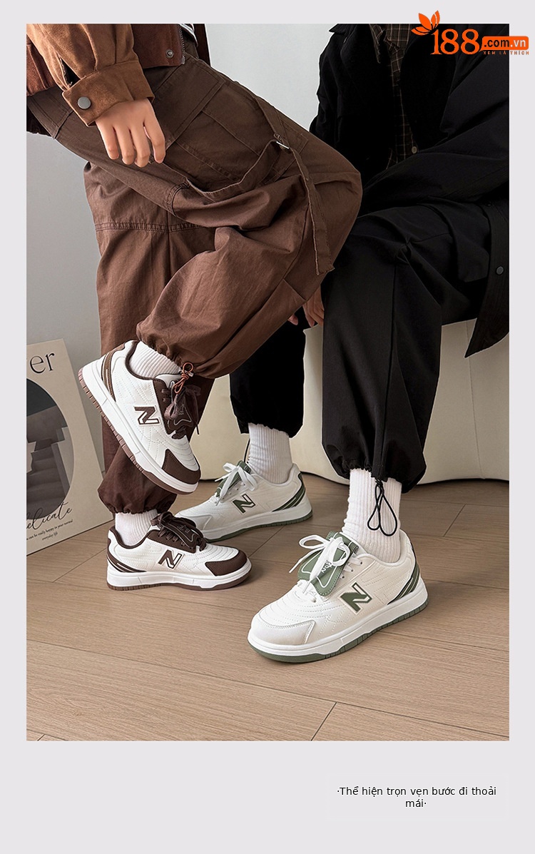 Giày sneaker nữ chạy bộ mesh thoáng khí phong cách thể thao — 522 Đen Đêm chi tiết 13