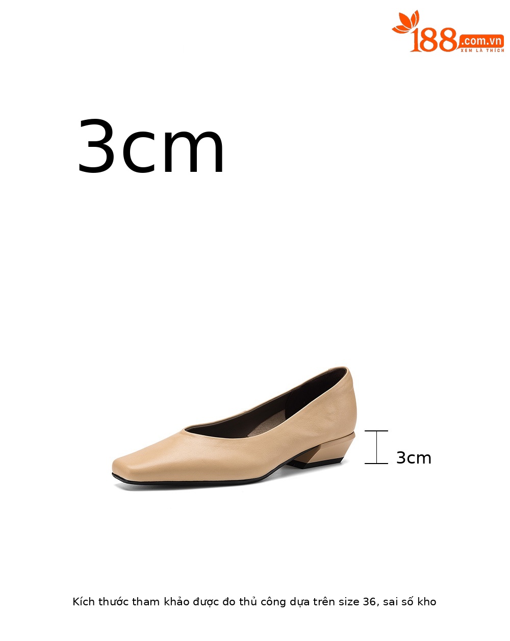 Giày cao gót nữ mũi nhọn da bò rửa nước, gót 3 cm, phong cách Hàn Quốc — đen chi tiết 4