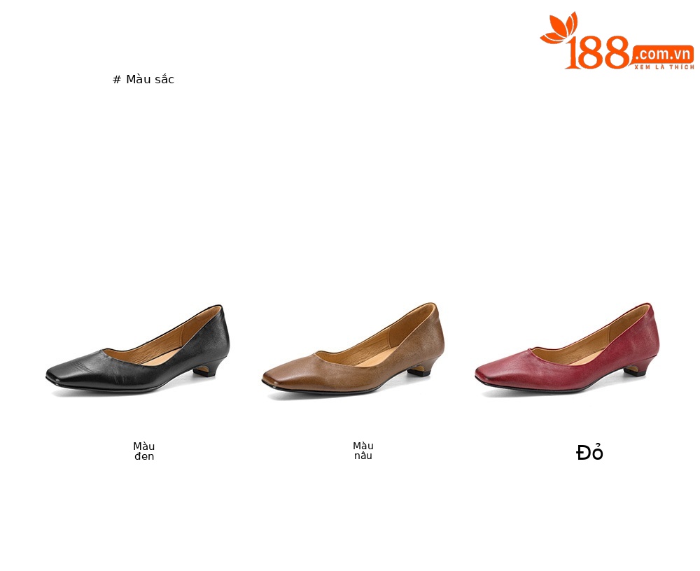 Giày cao gót nữ mũi nhọn da bò rửa nước, gót 3 cm, phong cách Hàn Quốc — đen chi tiết 4
