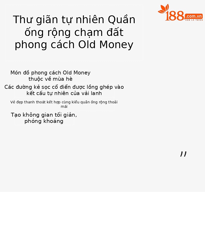 Quần culottes nữ ống rộng vải lanh sọc dọc, cạp cao phối màu, dáng suông thoáng mát — Vải gai sọc chi tiết 8