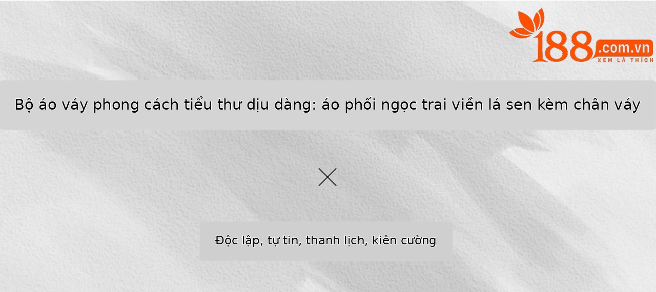 Set áo không tay đính đá kết hợp chân váy midi xòe loe — màu đen chi tiết 1