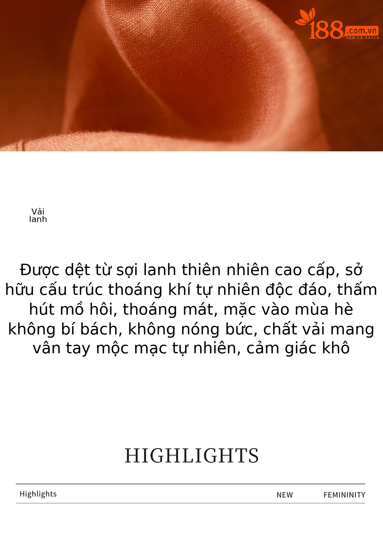 Áo sơ mi nữ linen phong cách Old Money hai túi xếp ly kiểu công nhân — màu cam chi tiết 6