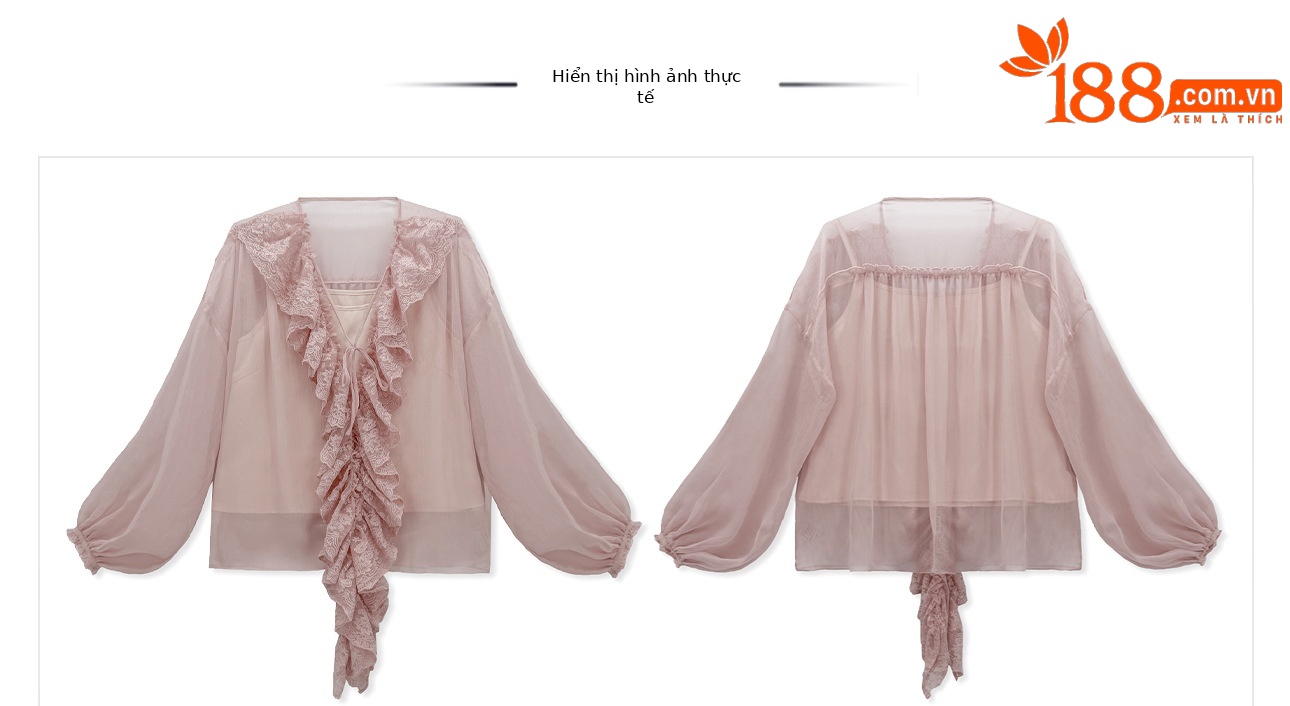 Bộ váy áo sơ mi nữ tay bèo ren + chân váy chữ A xòe phong cách tân cổ điển — Trang chủ, bộ đồ, nửa váy chi tiết 12
