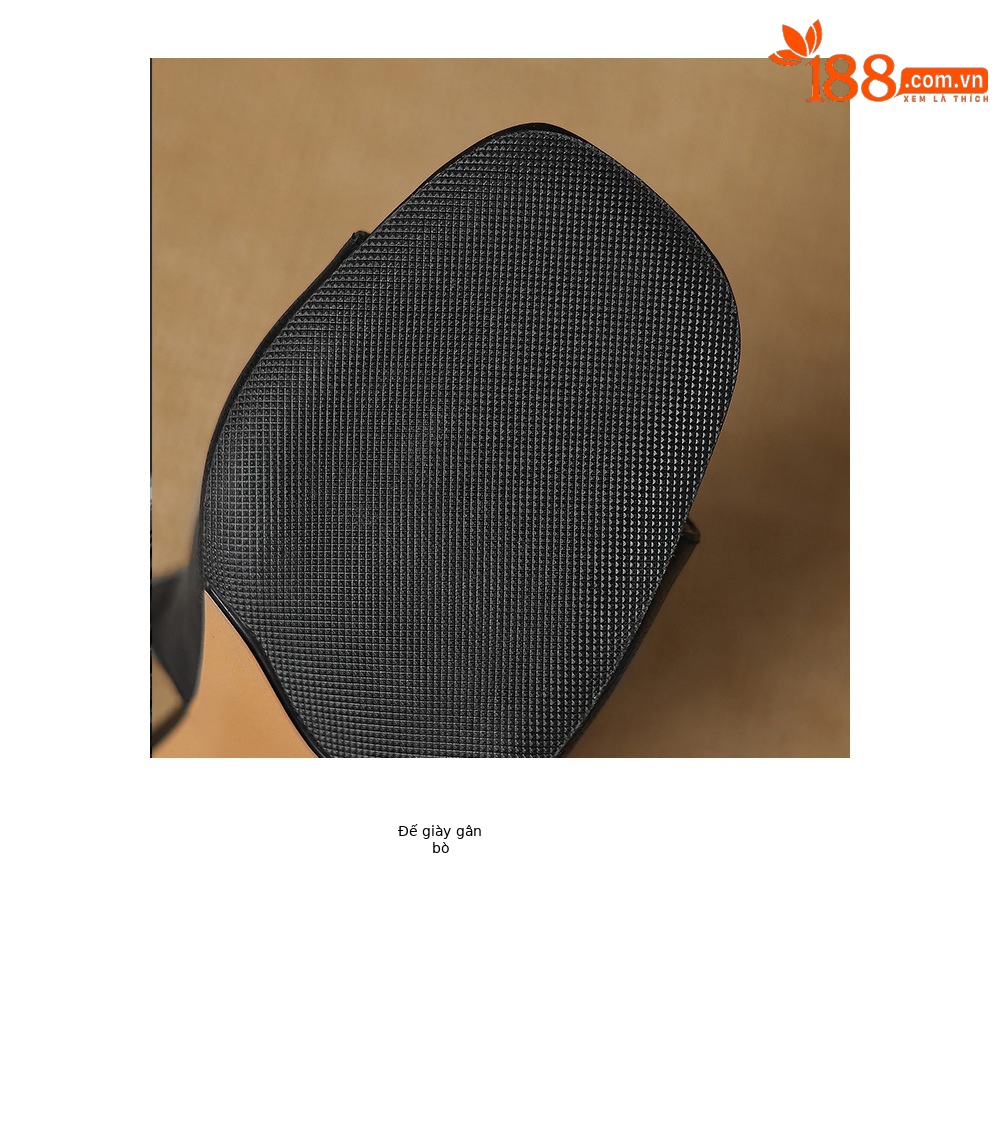 Sandal cao gót nữ hở mũi quai ngang gót vuông 7 cm mũi vuông phong cách Hàn — Đen và cao 7 cm chi tiết 28