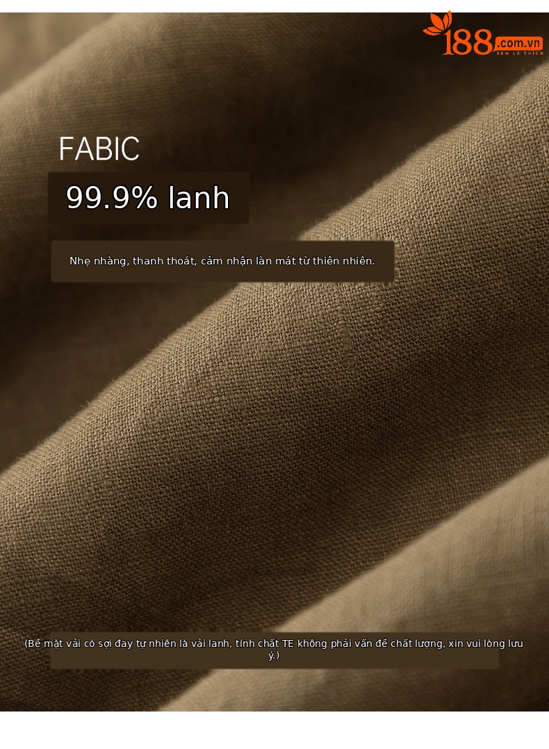 Đầm maxi nữ linen dáng rộng eo rút dây, thiết kế cắt may 3D — màu ô liu xanh chi tiết 11