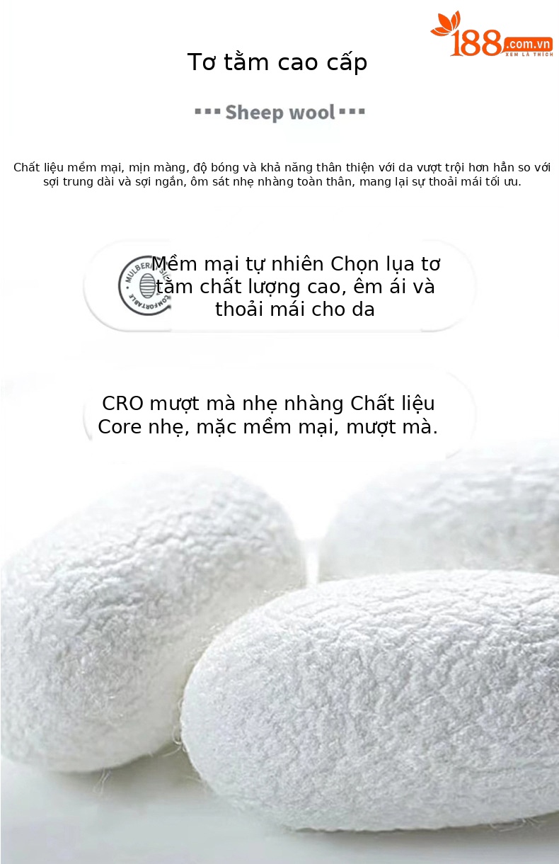Áo thun tay ngắn nam chất lụa Mulberry cao cấp mùa hè — Màu xanh đậm W-83 chi tiết 1