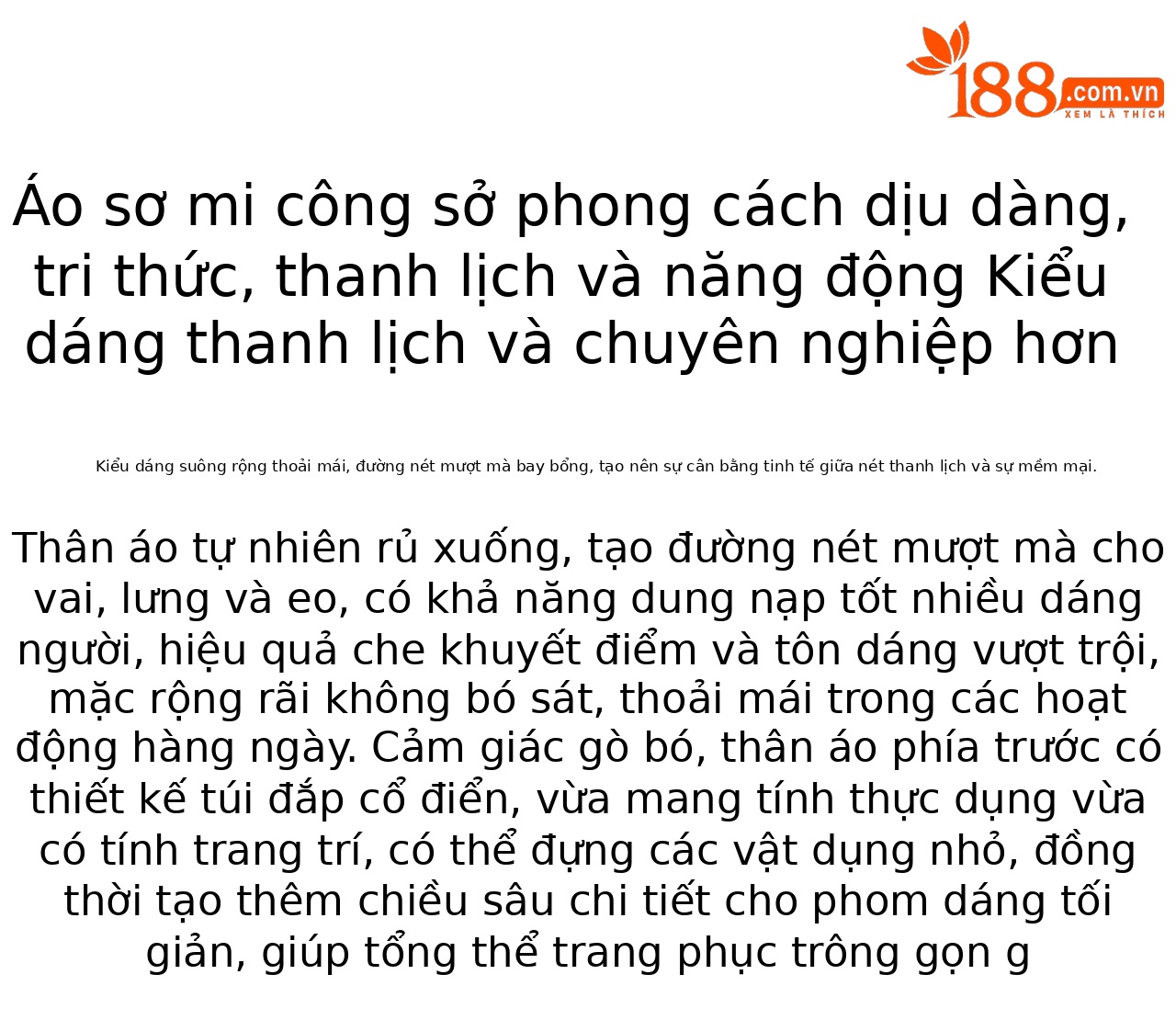 Áo sơ mi nữ dài tay cổ V phối dây rua, chất cotton mềm mại không nhăn — Vàng sữa chi tiết 3