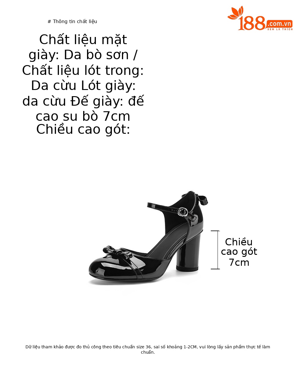 Sandal cao gót nữ mũi tròn bít kiểu Pháp, quai ngang khóa một chữ, gót vuông ổn định — màu đen, Rượu vang đỏ, màu mơ chi tiết 4