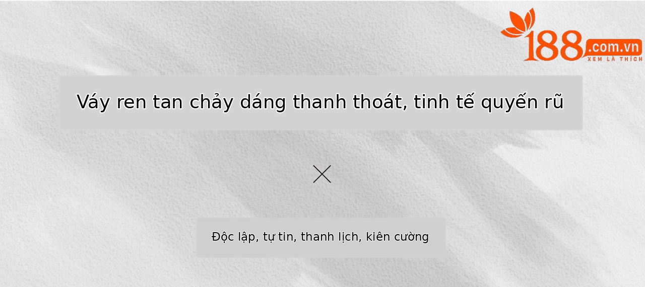 Chân váy midi xòe hoa nổi chất lụa sữa phong cách Pháp — màu trắng chi tiết 1