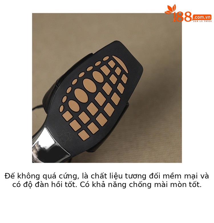 Sandal nữ da bò mũi vuông hở ngón gót lạ mắt — màu đen, màu trắng ngà, bạc chi tiết 28