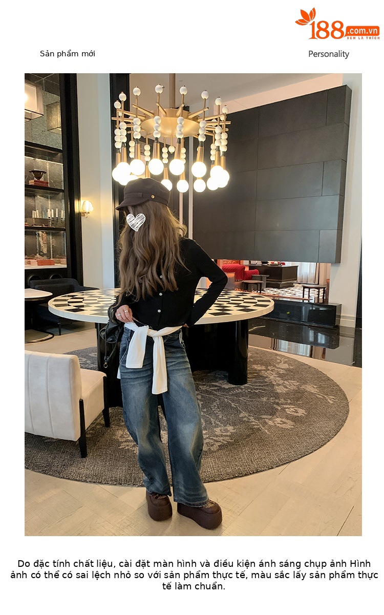 Mule nữ hở gót đế xuồng da lông bò họa tiết da báo — màu đen, màu xanh đậm chi tiết 1