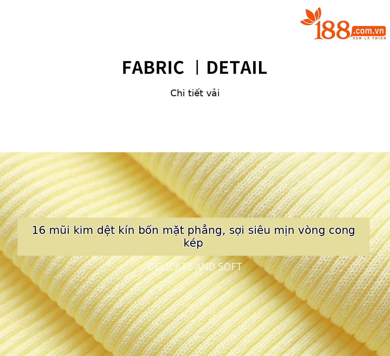 Áo thun nữ cổ tròn tay ngắn dệt kim siêu mịn form vừa vặn — màu đen chi tiết 6