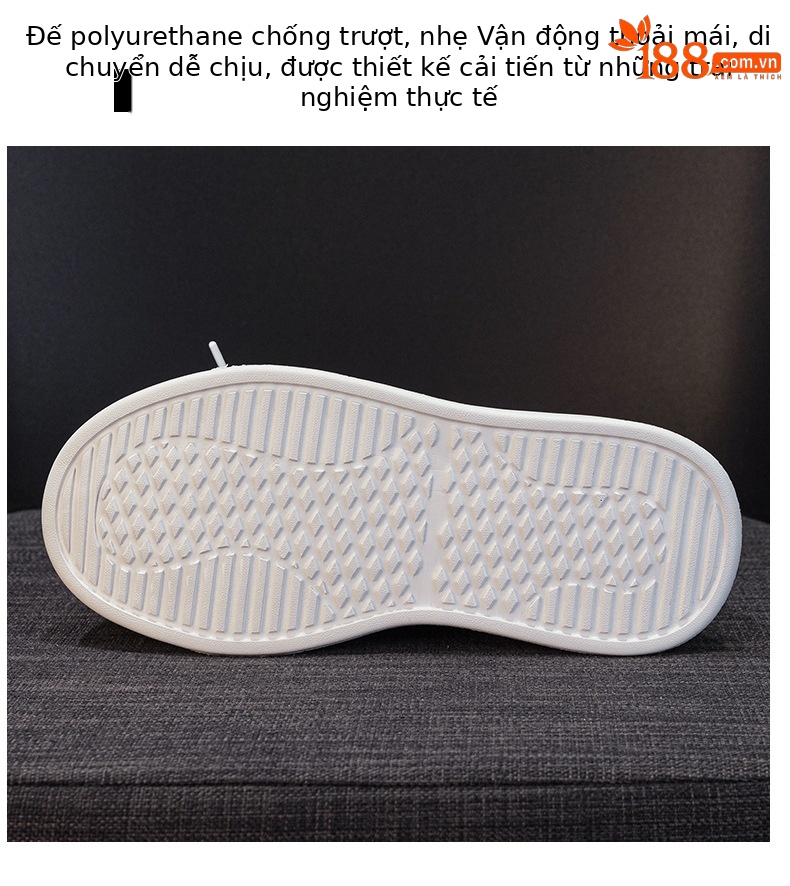 Giày sneaker nữ đế dày tăng chiều cao phong cách thể thao nhẹ — Tím 5057, Mơ 5057 chi tiết 9