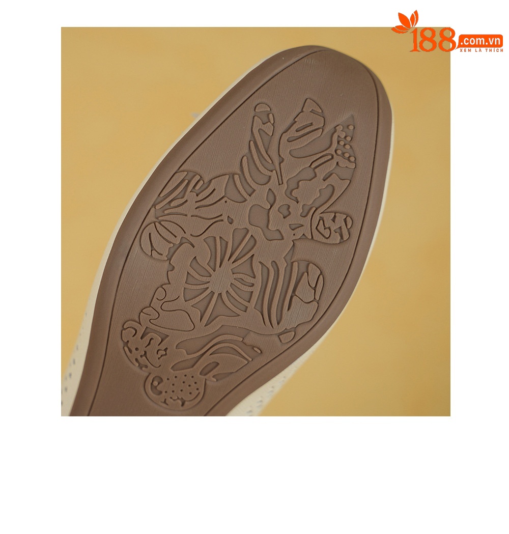Giày cao gót nữ da cừu mũi nhọn gót vuông ổn định 3.5cm nơ bướm — màu trắng ngà chi tiết 20
