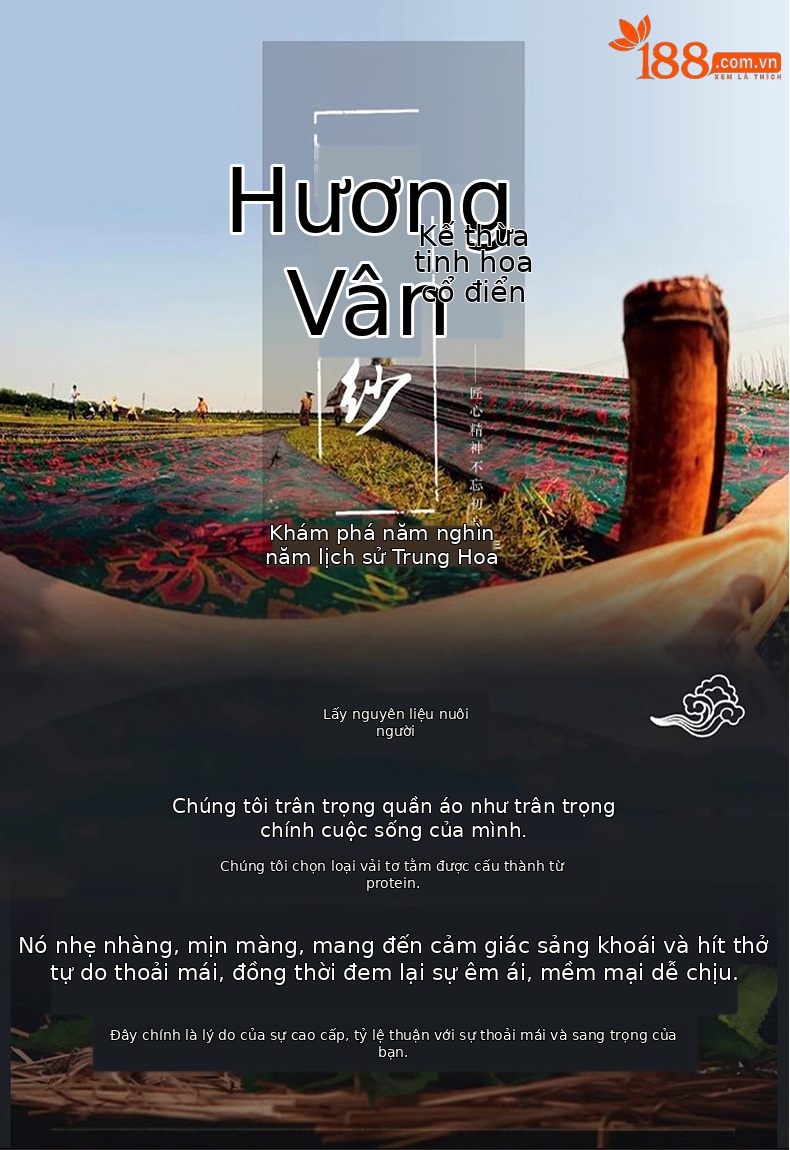 Áo thun nam tay ngắn cổ đứng rộng phong cách thời Đường, chất lụa mềm mát — Da đen 2695 chi tiết 1