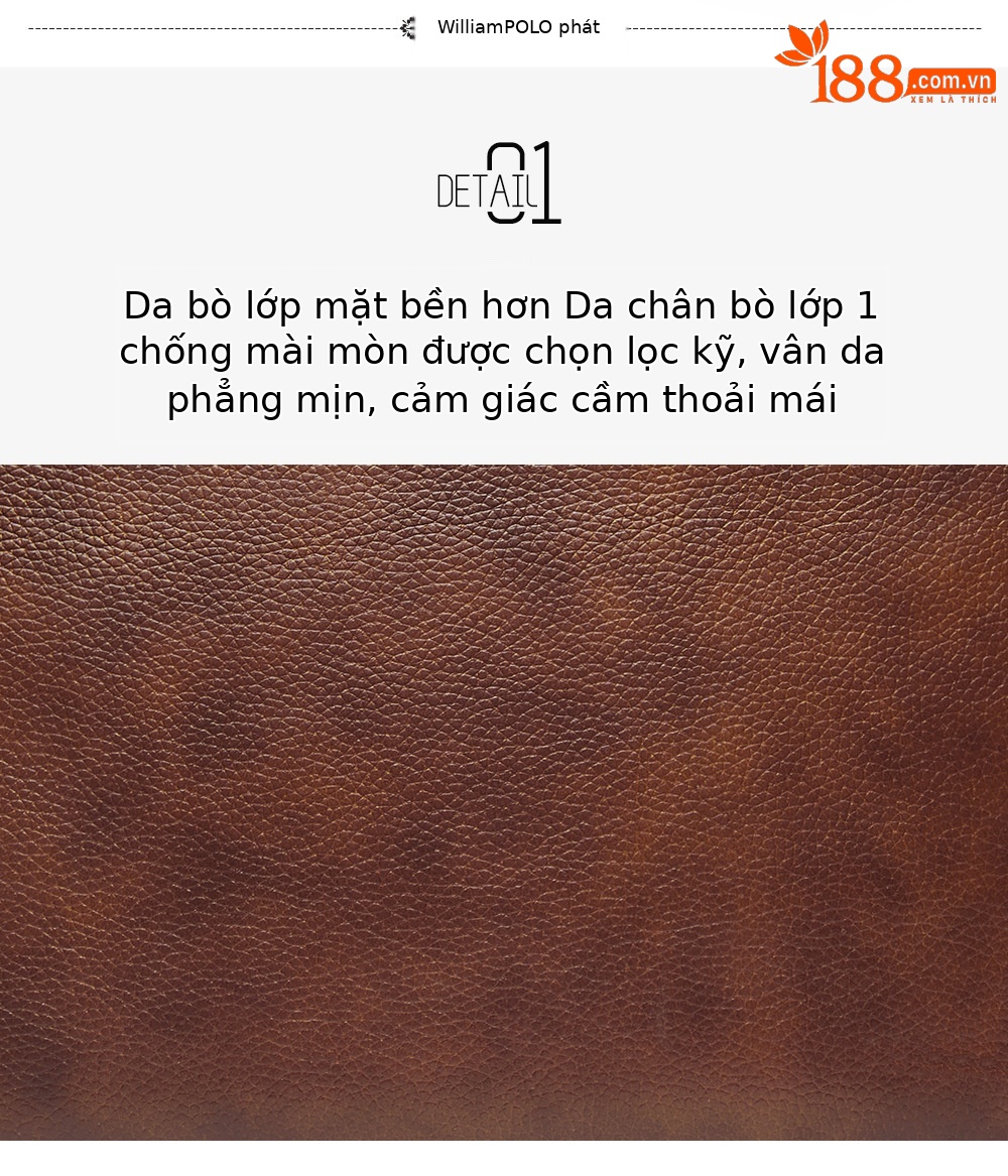 Túi xách nam da bò vintage tote bag đựng laptop công suất lớn chi tiết 4