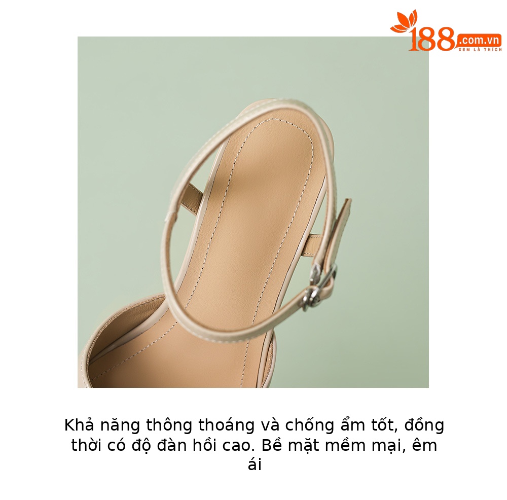 Giày cao gót nữ mũi tròn bít gót thấp 4-5 cm, phong cách Nhật, nơ bướm phía sau — màu đen, Rượu vang đỏ, màu mơ chi tiết 9