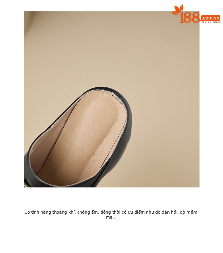 Dép sandal nữ đế xuồng cao bồi, quai chữ v đan mây, mũi kín hở ngón, form rộng thoải mái — màu đen, bạc chi tiết 16