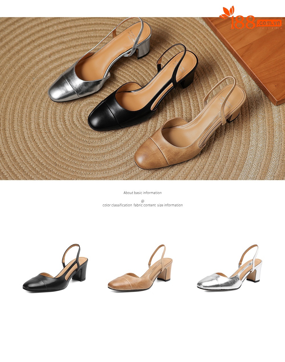 Sandal cao gót nữ mũi kín quai chéo buộc dây phong cách Hàn Quốc — đen chi tiết 5