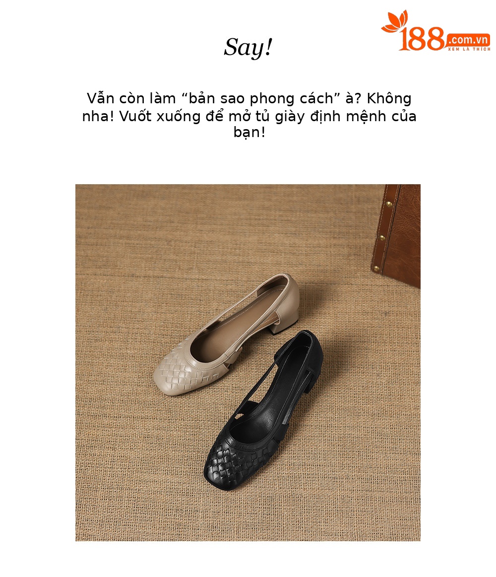 Giày sandal nữ mũi vuông gót thấp 3 cm, da cừu, hở mũi, phong cách thời trang — đen chi tiết 2
