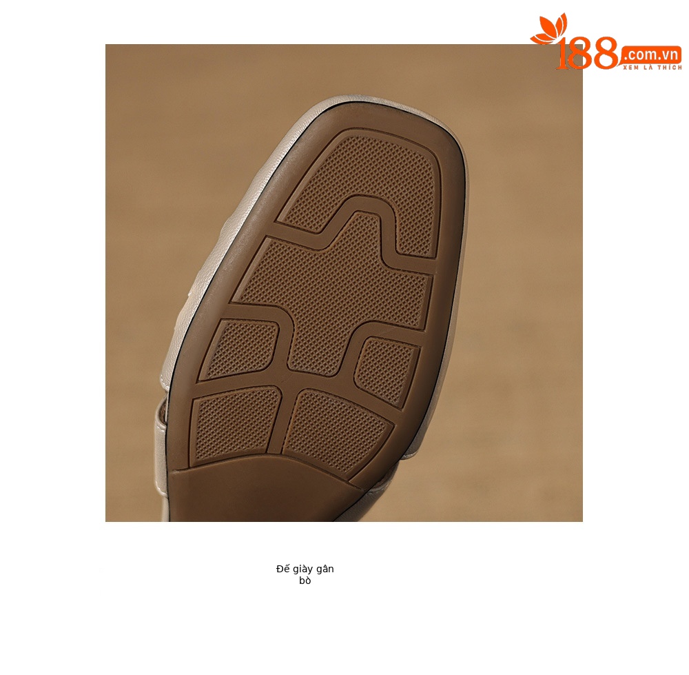 Giày sandal nữ mũi vuông gót thấp 3 cm, da cừu, hở mũi, phong cách thời trang — đen chi tiết 7