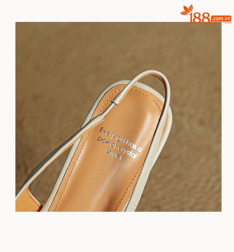 Sandal cao gót nữ hở mũi gót thô 4 cm, phong cách Hàn Quốc, đi làm — đen chi tiết 18
