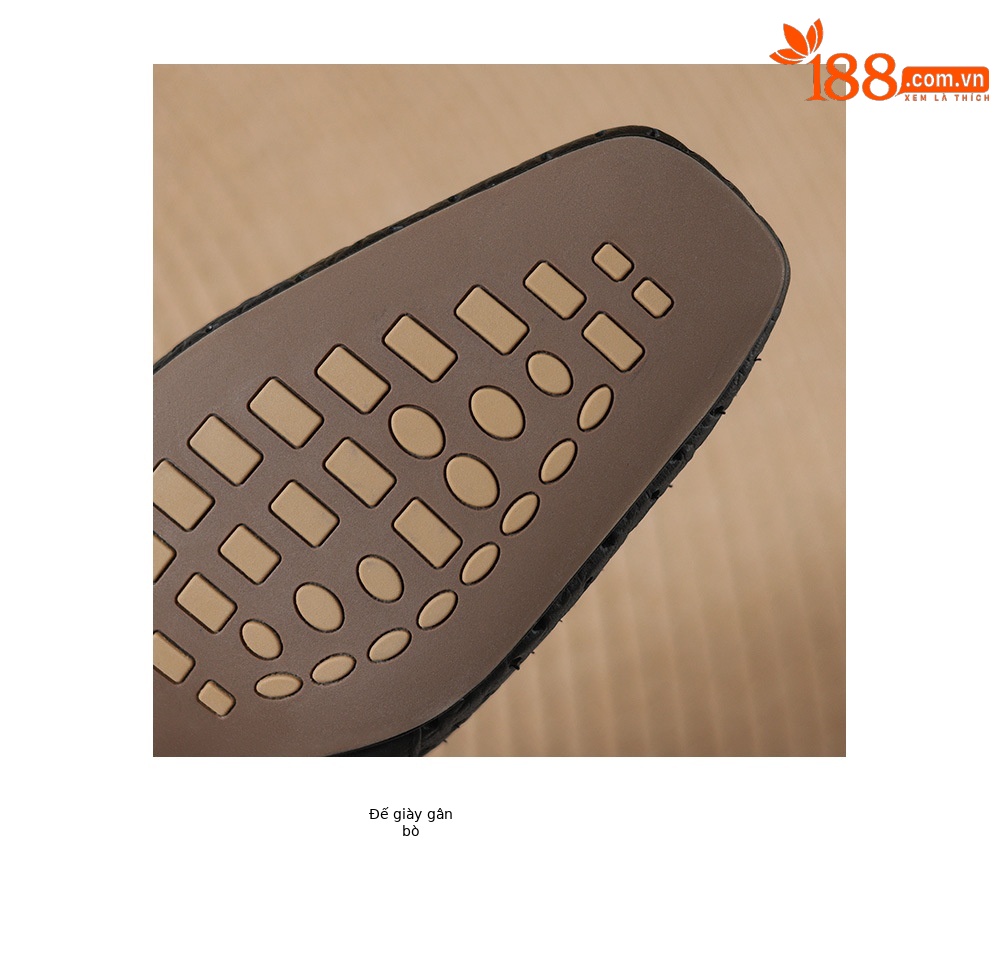 Giày sandal nữ mũi vuông gót thấp 3,5 cm da cừu đục lỗ hở mũi — đen chi tiết 12