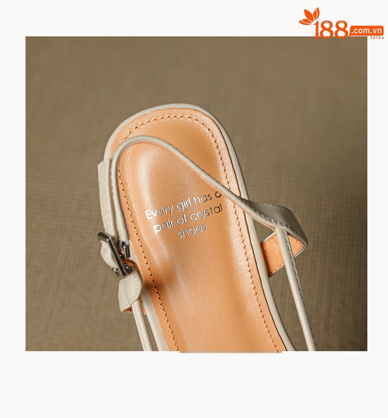 Sandal cao gót nữ mũi kín quai chéo buộc dây phong cách Hàn Quốc — đen chi tiết 25