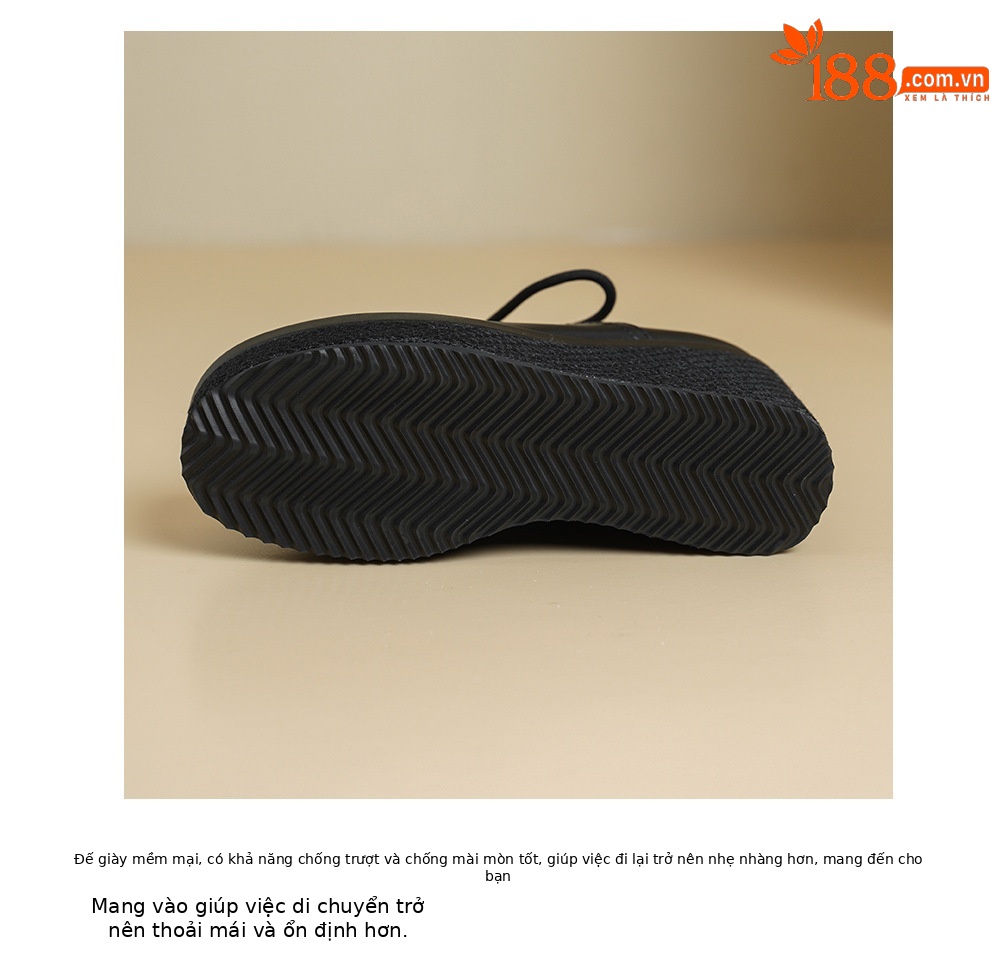 Giày loafer nữ đế xuồng platform da thật buộc dây, gót cao 9 cm — màu đen, màu trắng ngà chi tiết 20