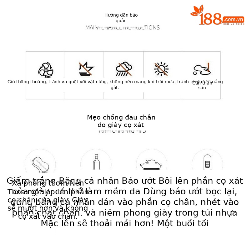 Giày sneaker nữ đế dày tăng chiều cao phong cách thể thao — màu trắng chi tiết 15
