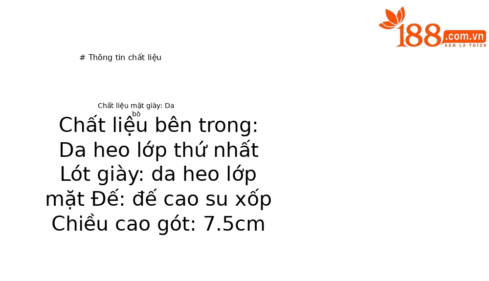 Giày sandal cao gót nữ hở mũi đế dày da thật mũi tròn phong cách lười — màu đen, màu trắng ngà chi tiết 3