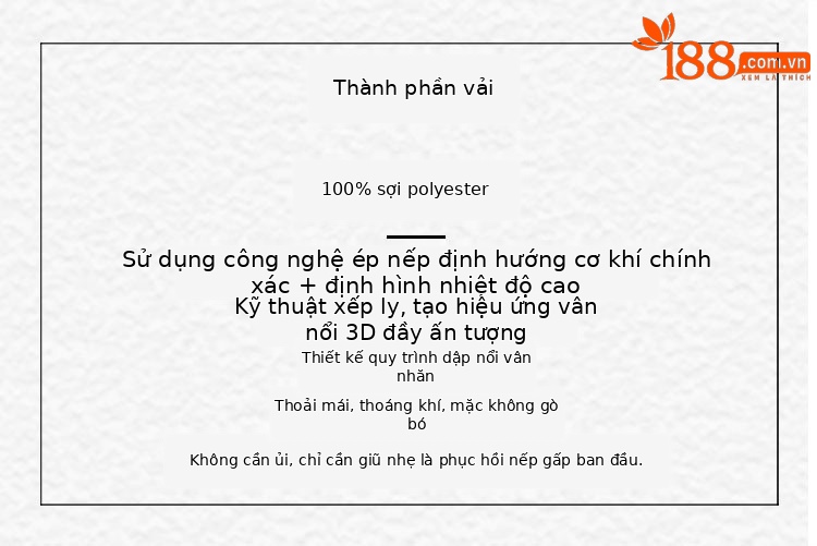 Chân váy xếp ly nữ cạp cao dáng chữ A, vải hoa văn ép hoa, thun lưng co giãn, suông rủ nhẹ — màu đen, Xanh lá cây nhạtcolor, Hồng ngó sen, màu mơ chi tiết 3