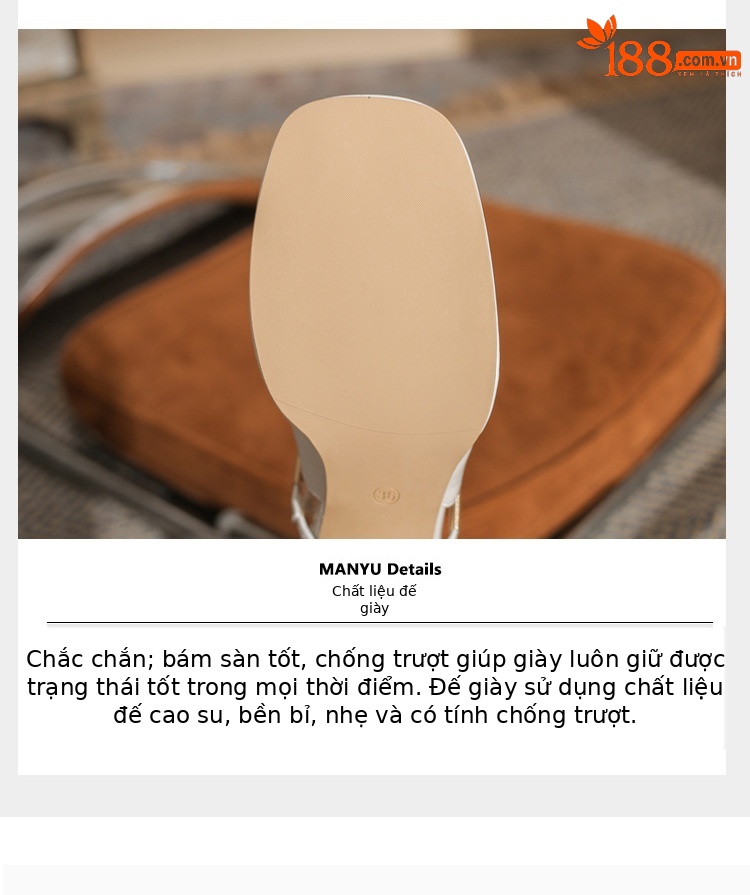 Giày cao gót nữ mũi nhọn gót vuông 9 cm – da bóng màu vàng — màu vàng chi tiết 7