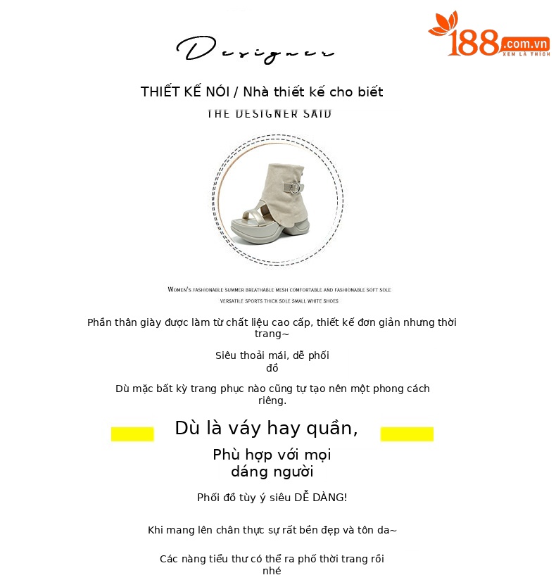 Sandal nữ đế dày hở mũi phong cách La Mã mùa hè 2026 — Nâu caramel 5069-1, Be 5069, Đen 5069-1, Nâu caramel 5069 chi tiết 4