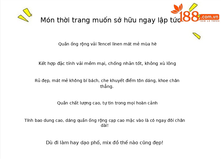 Quần tây nữ ống đứng cạp cao dáng suông vải linen phối khuy — Màu đen thông thường chi tiết 2